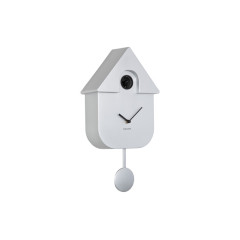 Nástenné kyvadlové hodiny Cuckoo Metallic Karlsson KA5867SI, 41cm